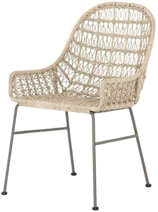 Dylan Low-Arm Dining Chair, Tan