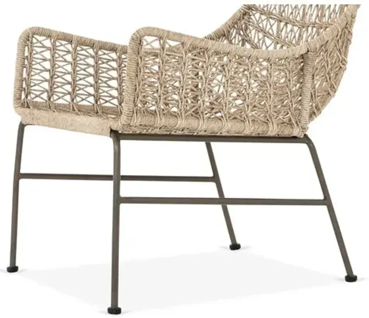 Dylan Outdoor Club Chair - Tan