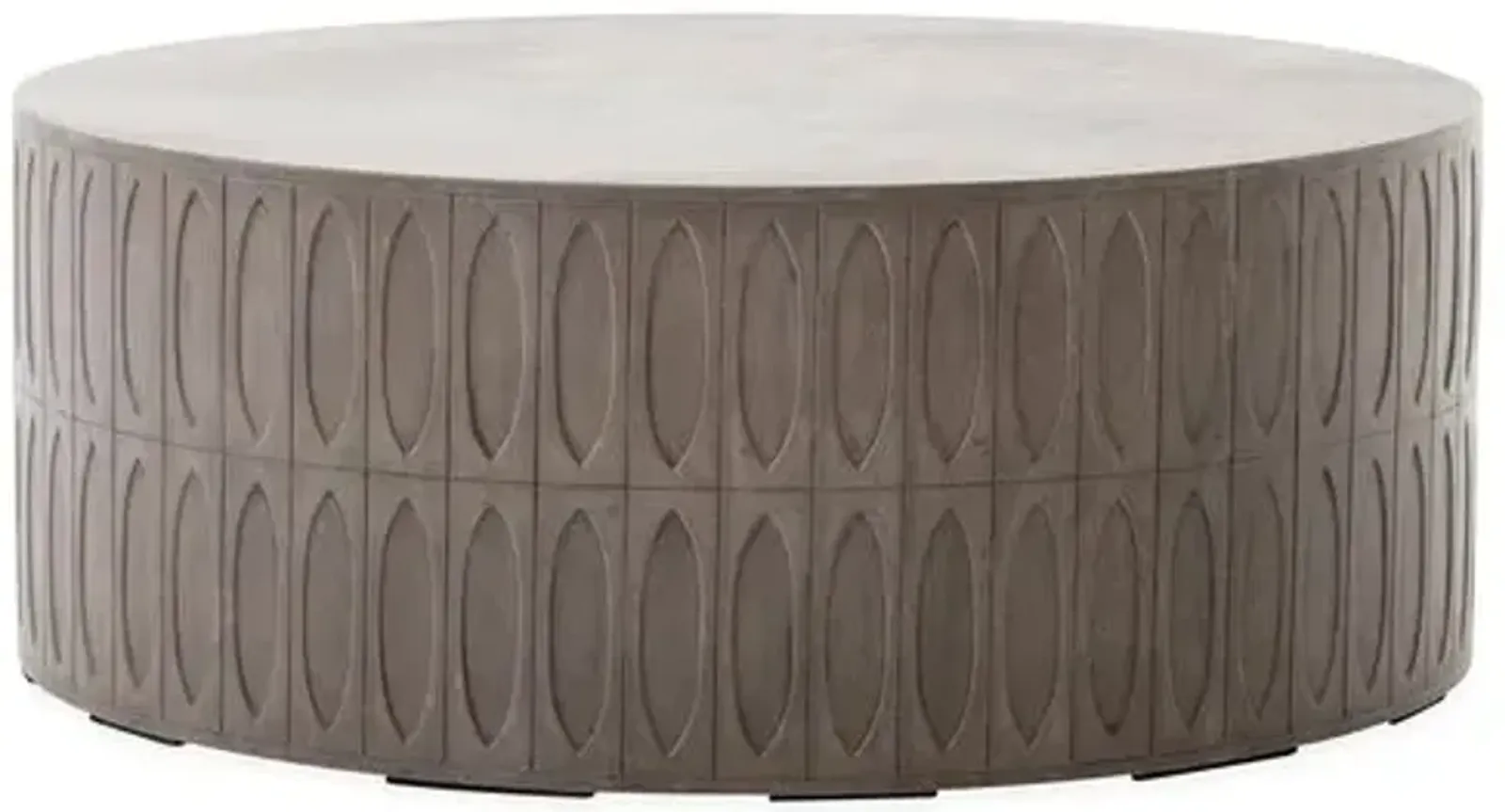 Mateo Outdoor Coffee Table - Gray