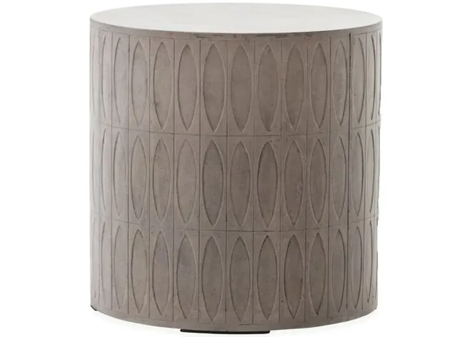 Mateo Outdoor Side Table - Gray