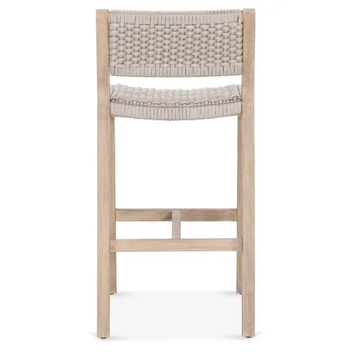 Asher Outdoor Barstool - Brown