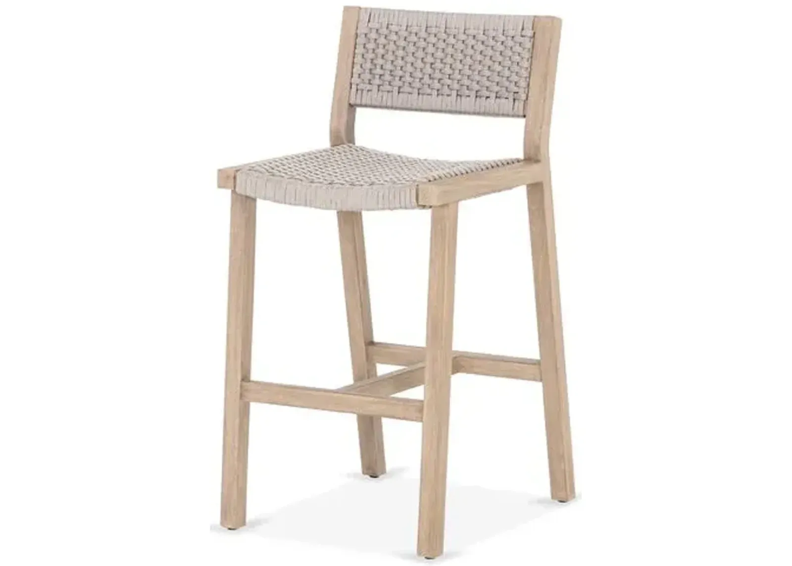 Asher Outdoor Barstool - Brown