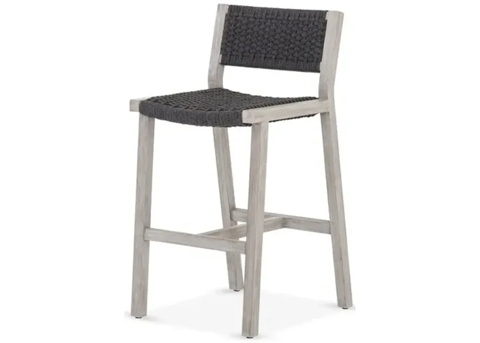 Asher Outdoor Barstool - Gray