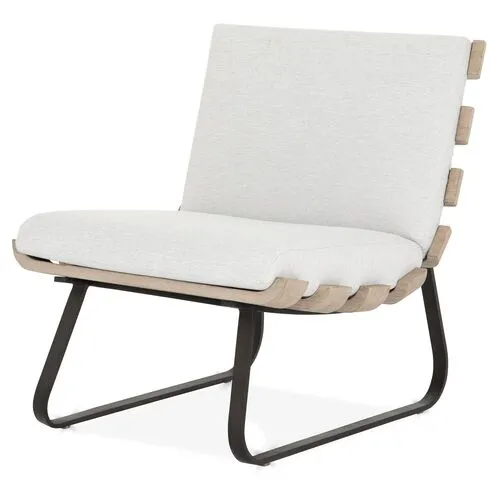 Hugo Outdoor Dining Chair - Stone Gray