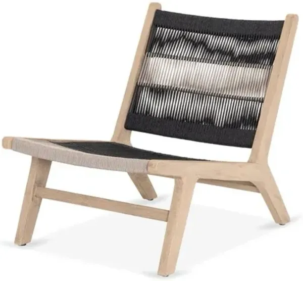 Finnley Outdoor Chair - Washed Brown - Gray