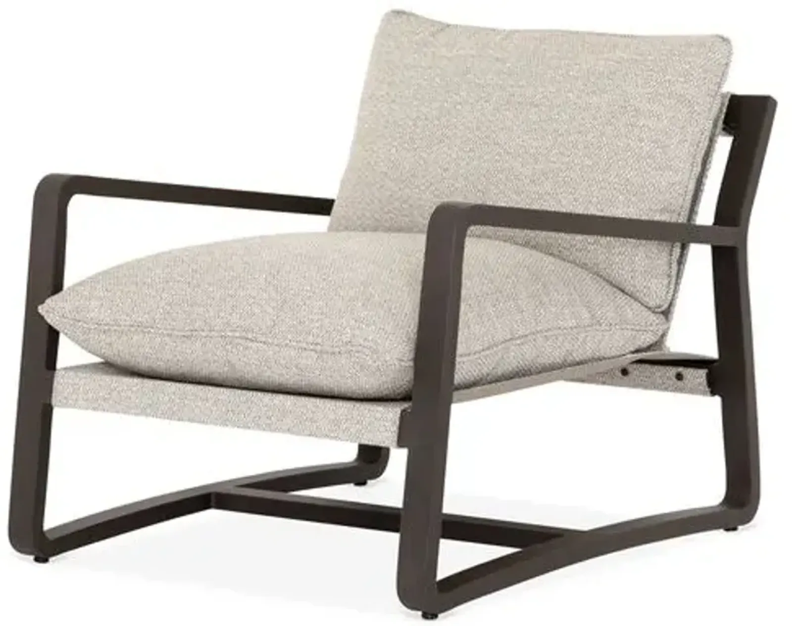 Weston Outdoor Chair - Bronze - Gray