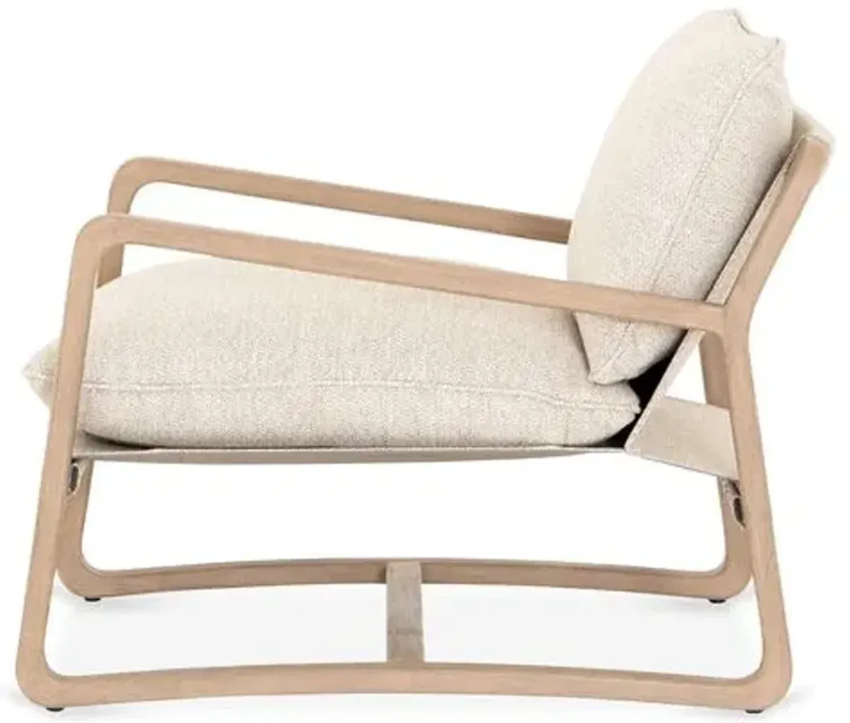 Weston Outdoor Chair - Washed Brown - Beige