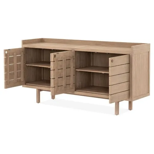 Nina Outdoor Sideboard - Washed Brown