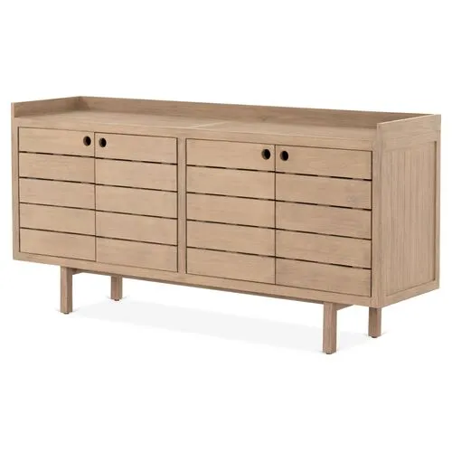 Nina Outdoor Sideboard - Washed Brown