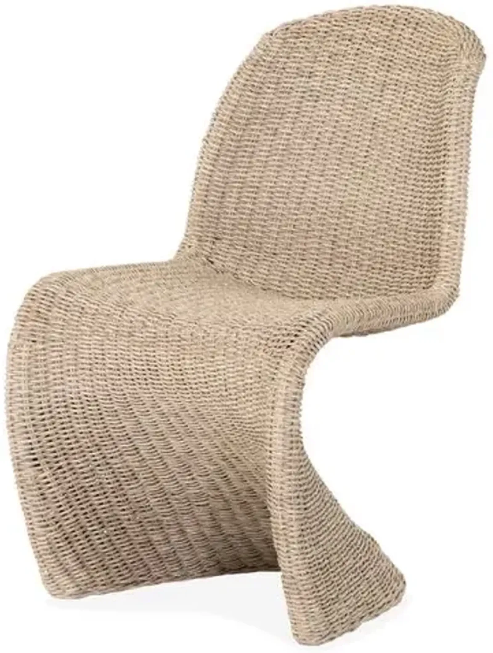 Paulina Outdoor Dining Chair - Vintage White - Beige