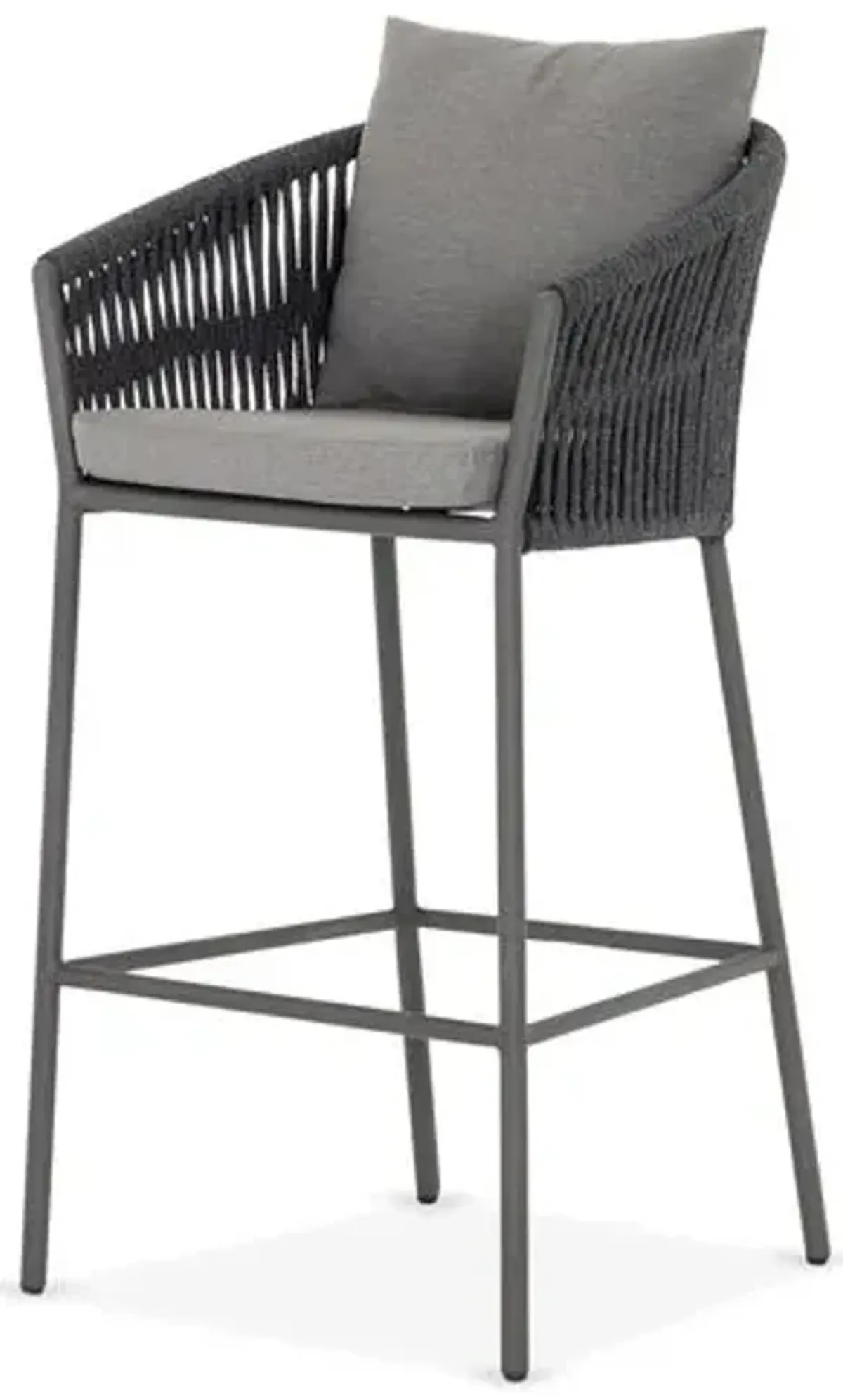 Knox Outdoor Barstool - Gray