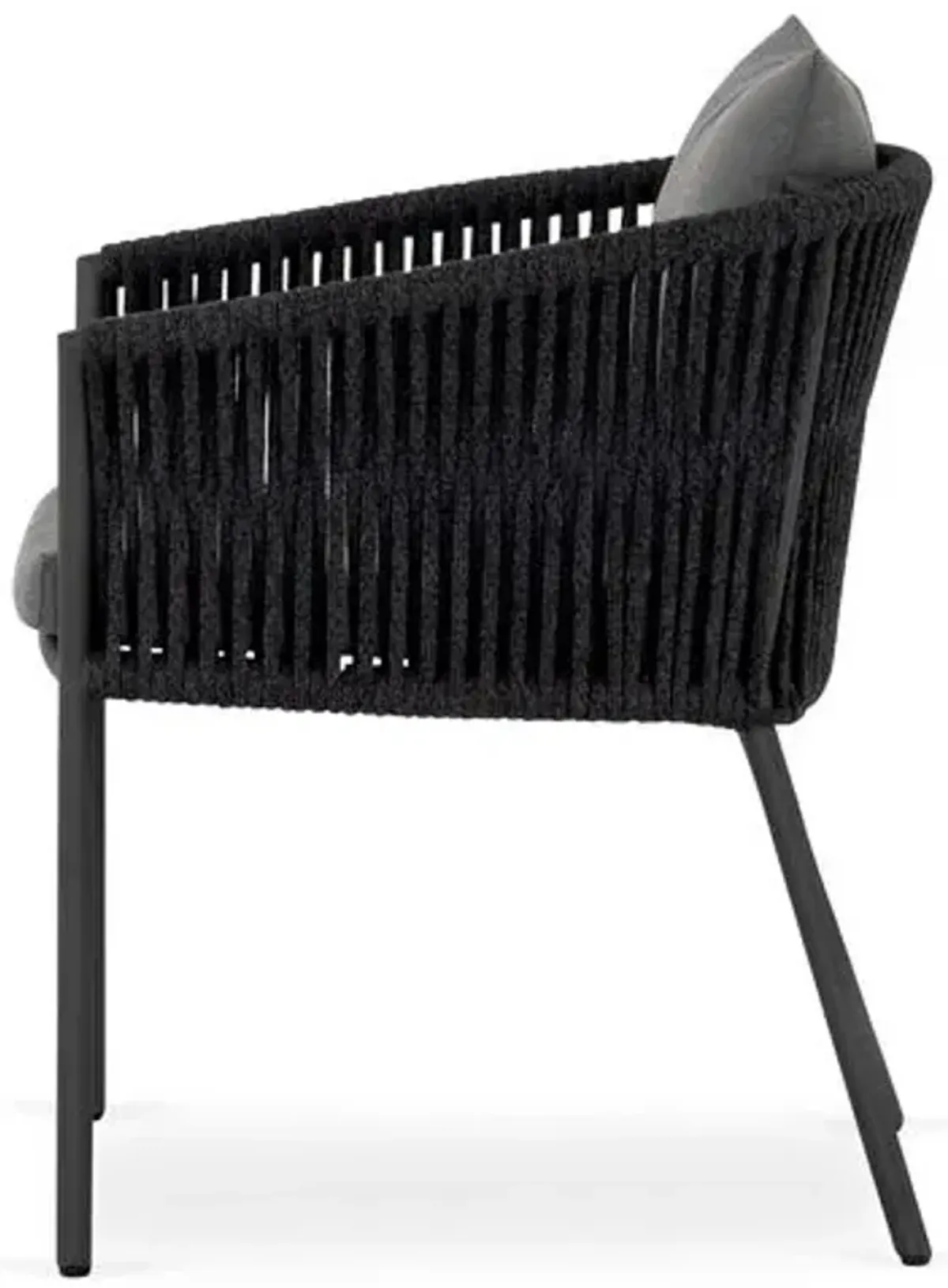 Judith Outdoor Dining Chair - Gray