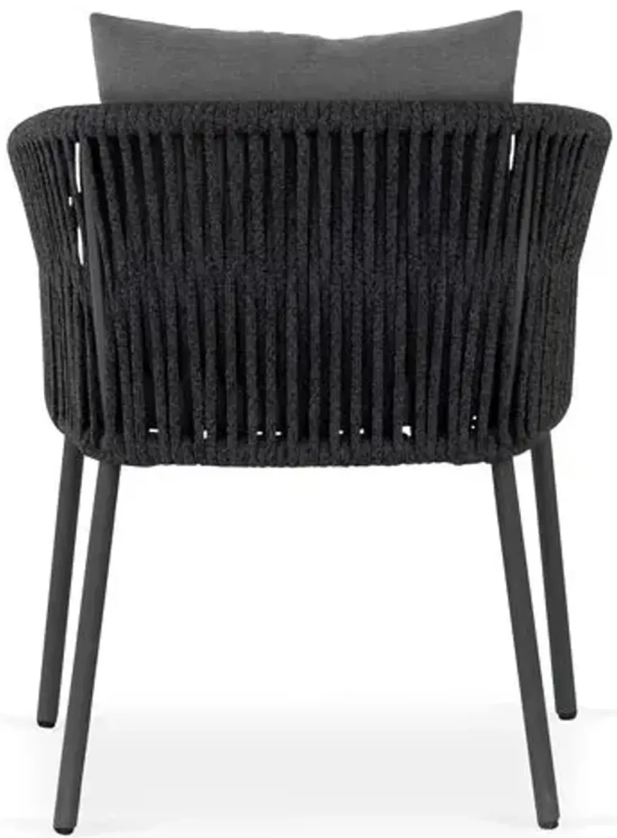 Knox Outdoor Dining Chair - Gray