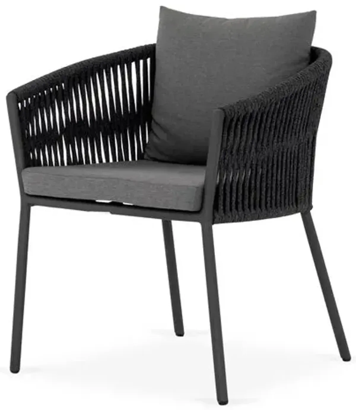 Judith Outdoor Dining Chair - Gray