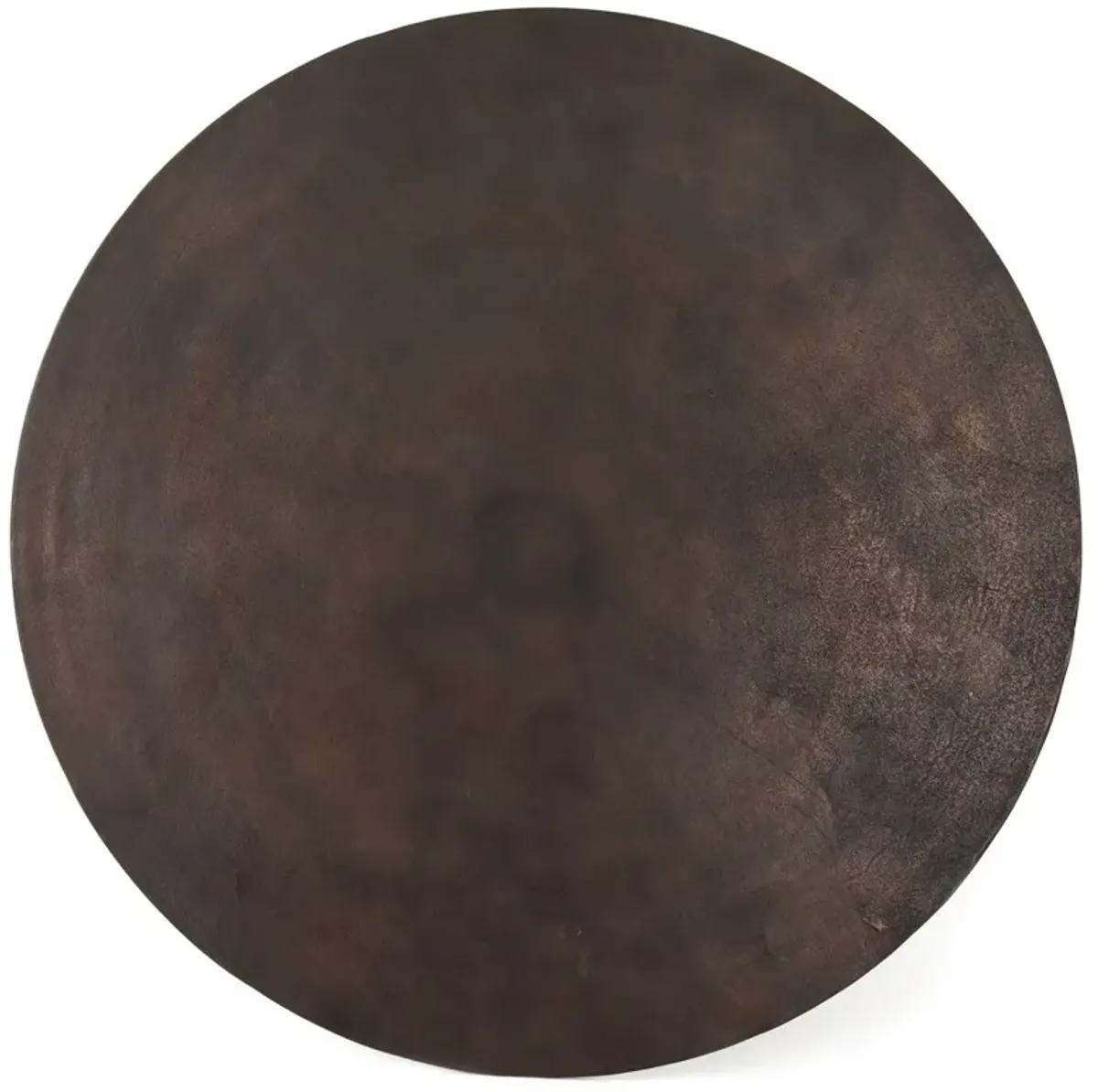 Cayla Outdoor 42" Dining Table, Antique Rust