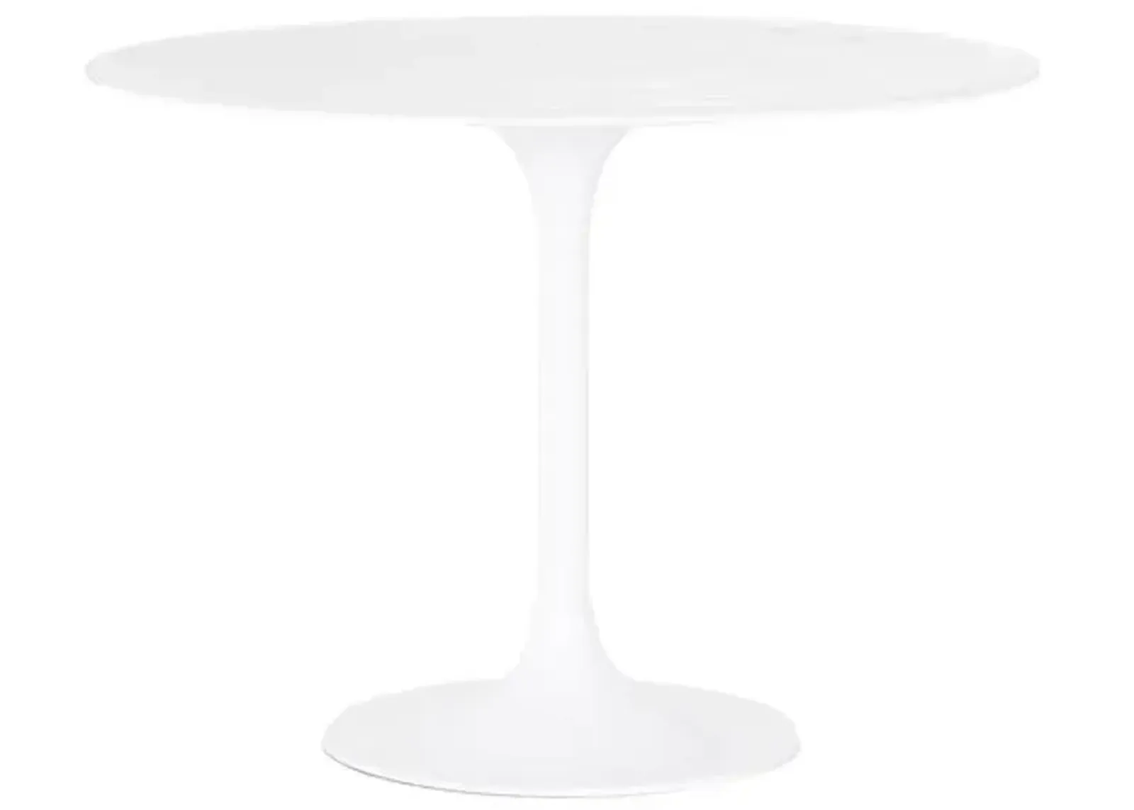 Cayla Outdoor 42" Dining Table - White