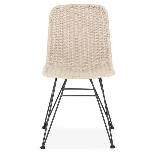 Lennox Outdoor Dining Chair - Natural