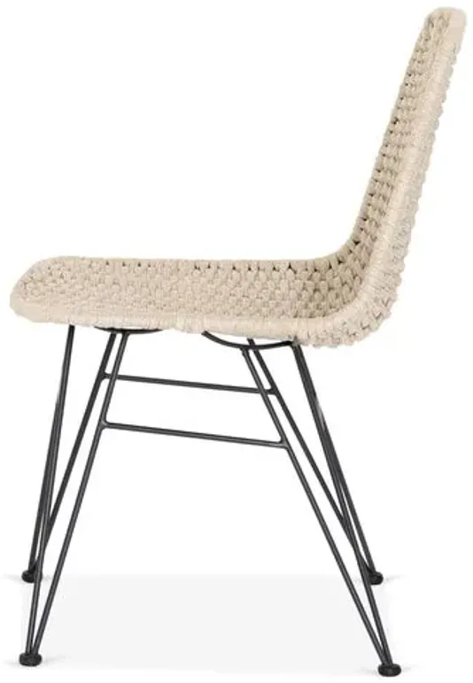 Lennox Outdoor Dining Chair - Natural