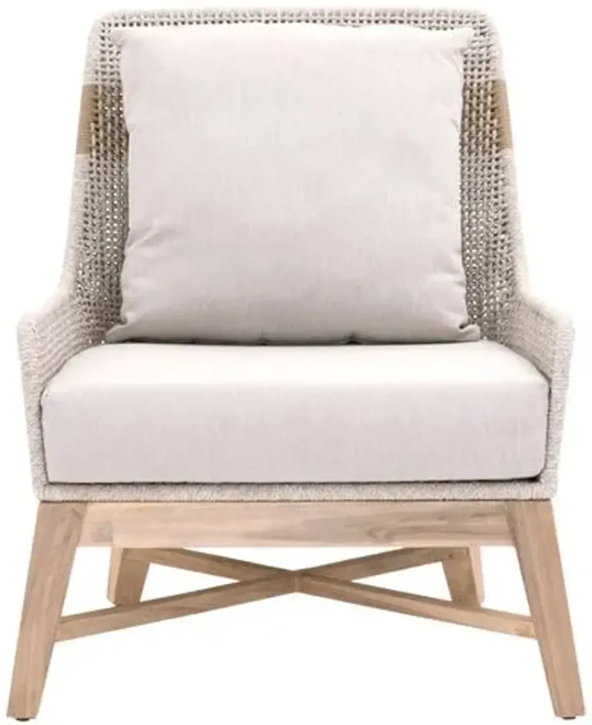 Arras Outdoor Club Chair - Taupe/Pumice