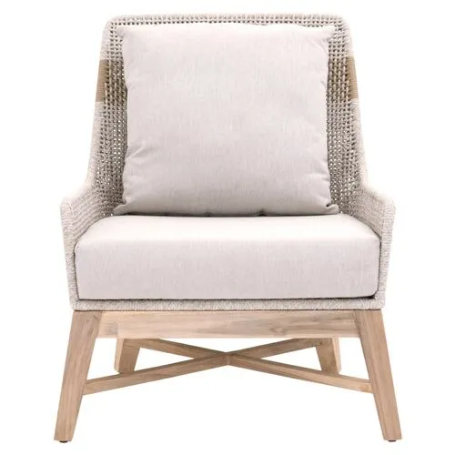 Arras Outdoor Club Chair - Taupe/Pumice
