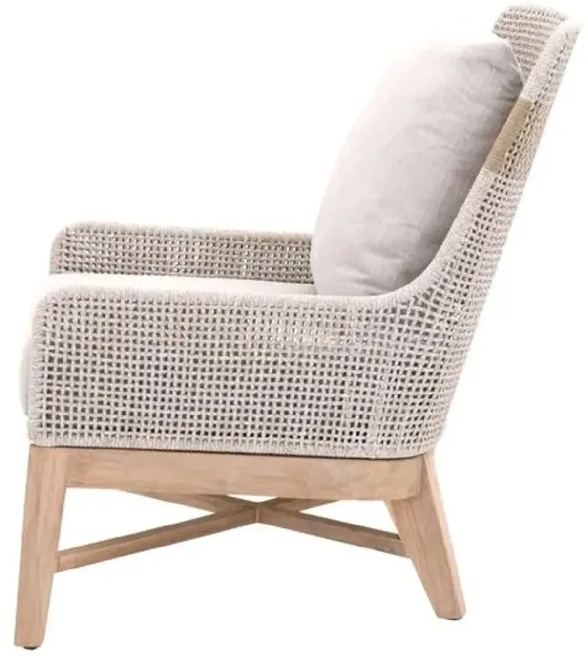 Arras Outdoor Club Chair - Taupe/Pumice