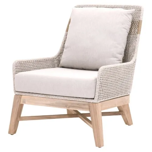 Arras Outdoor Club Chair - Taupe/Pumice