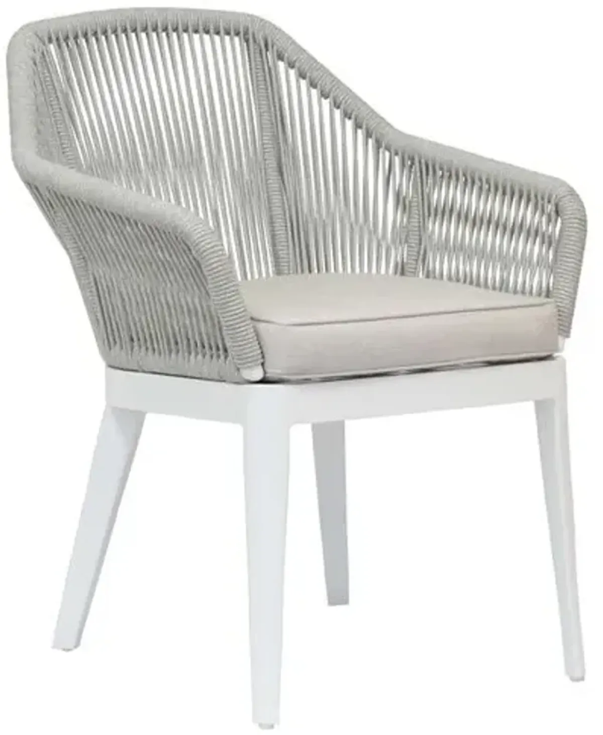 Dola Outdoor Dining Chair - Light Gray