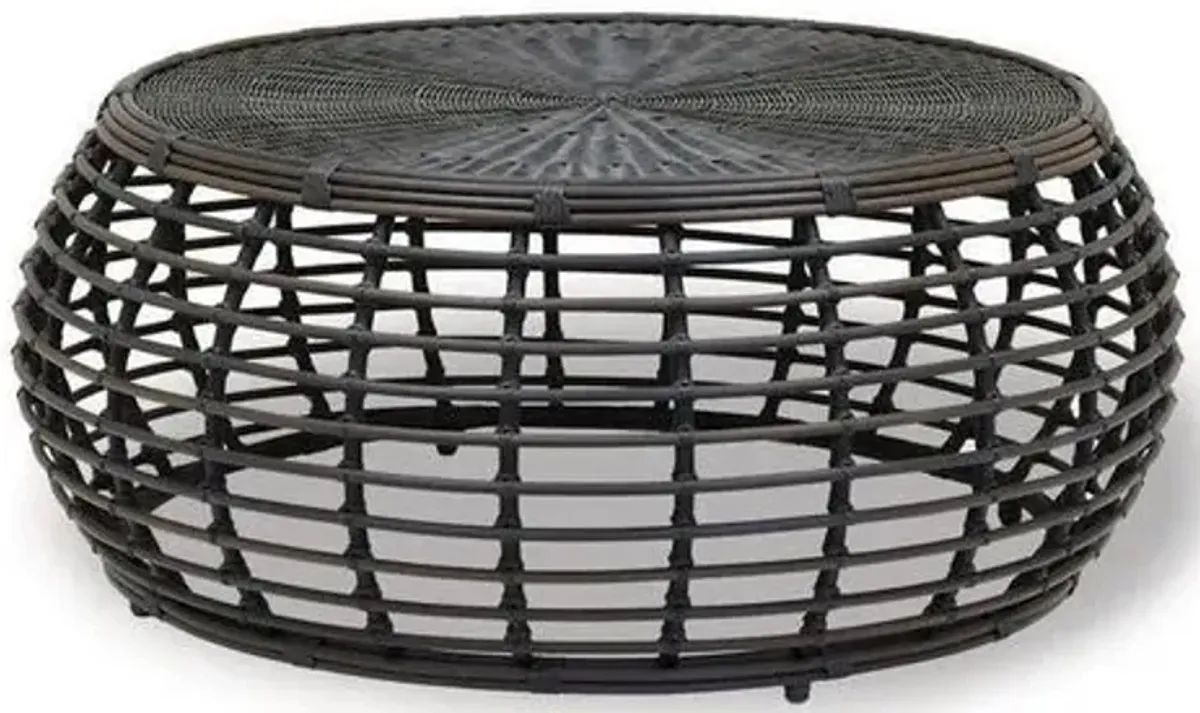 Newport Outdoor Coffee Table - Chocolate - Brown