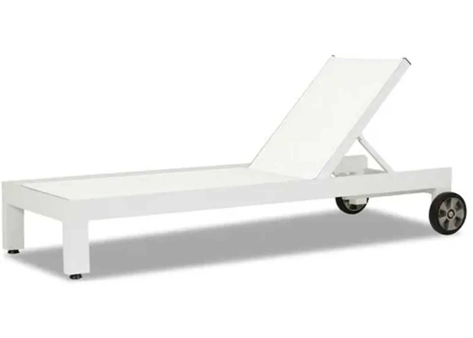 Harlyn Outdoor Chaise - Frost - White - Comfortable, Sturdy, Stylish