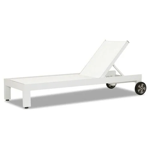 Harlyn Outdoor Chaise - Frost - White - Comfortable, Sturdy, Stylish
