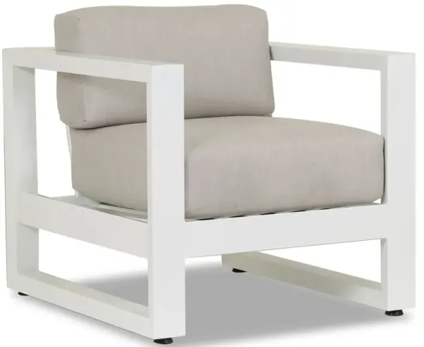 Harlyn Outdoor Aluminum Club Chair