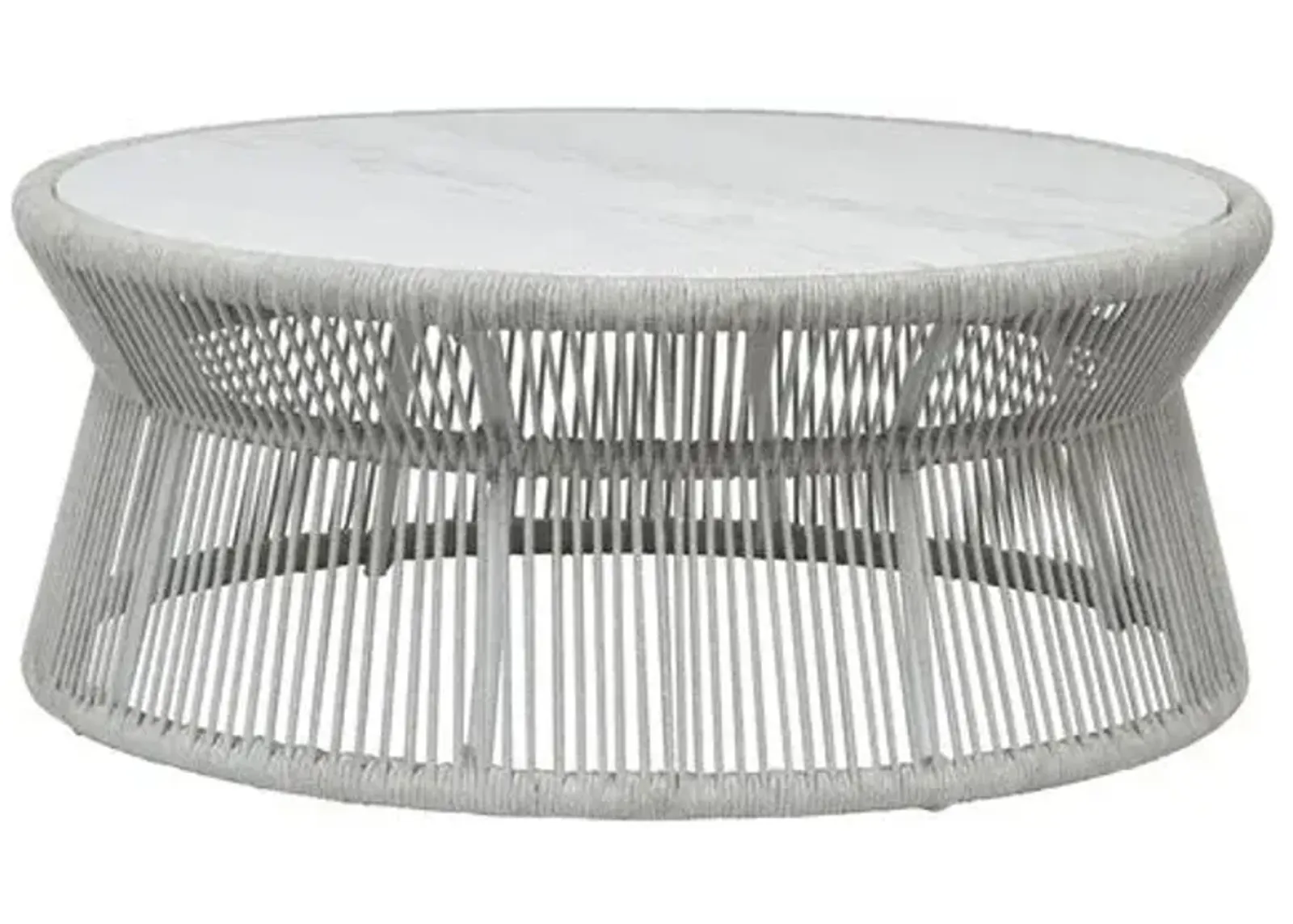 Amira Outdoor Coffee Table - Dark Gray