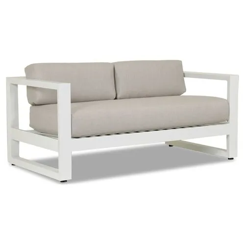 Harlyn Outdoor Loveseat - Frost - Gray