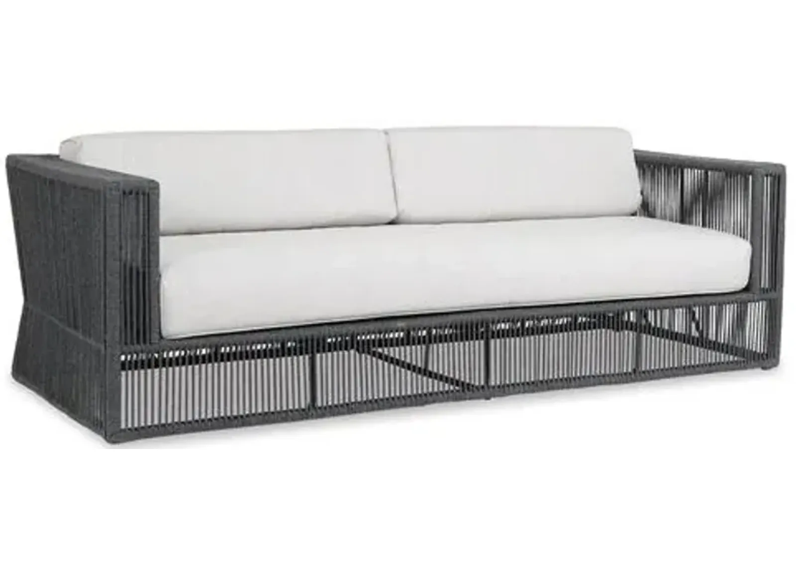 Amira Outdoor Sofa - Dark Gray