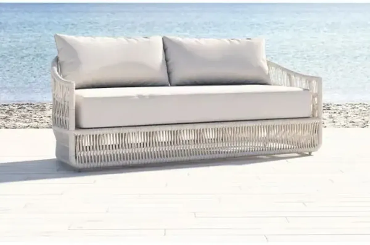 Farah Outdoor Sofa - Flax Rope