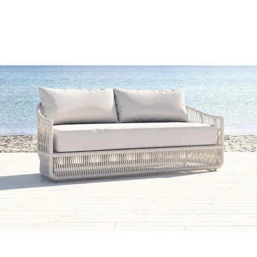 Farah Outdoor Sofa - Flax Rope