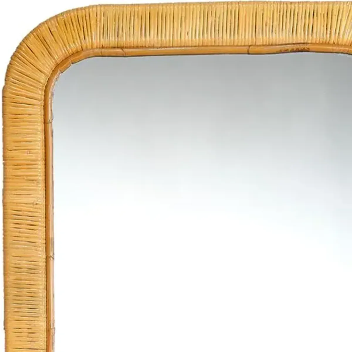 Alain Rattan Wall Mirror - Natural