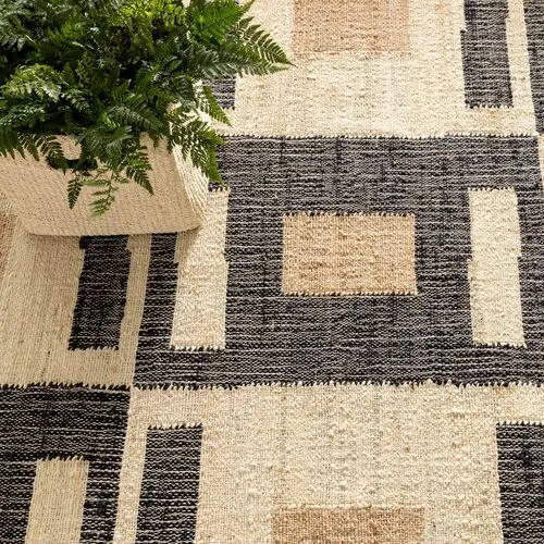 Dash & Albert - Cassia Jute Rug - Beige - Beige