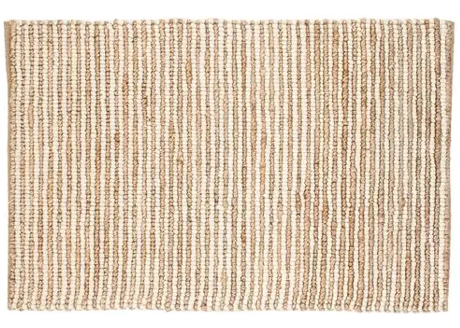 Dash & Albert - Twiggy Jute Rug - Beige - Beige