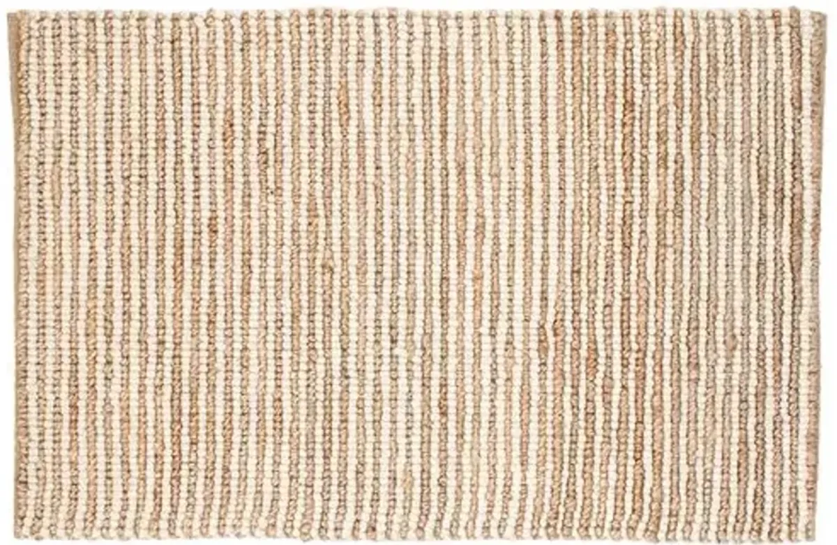 Dash & Albert - Twiggy Jute Rug - Beige - Beige