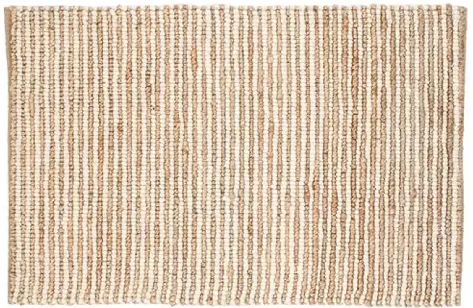 Dash & Albert - Twiggy Jute Rug - Beige - Beige