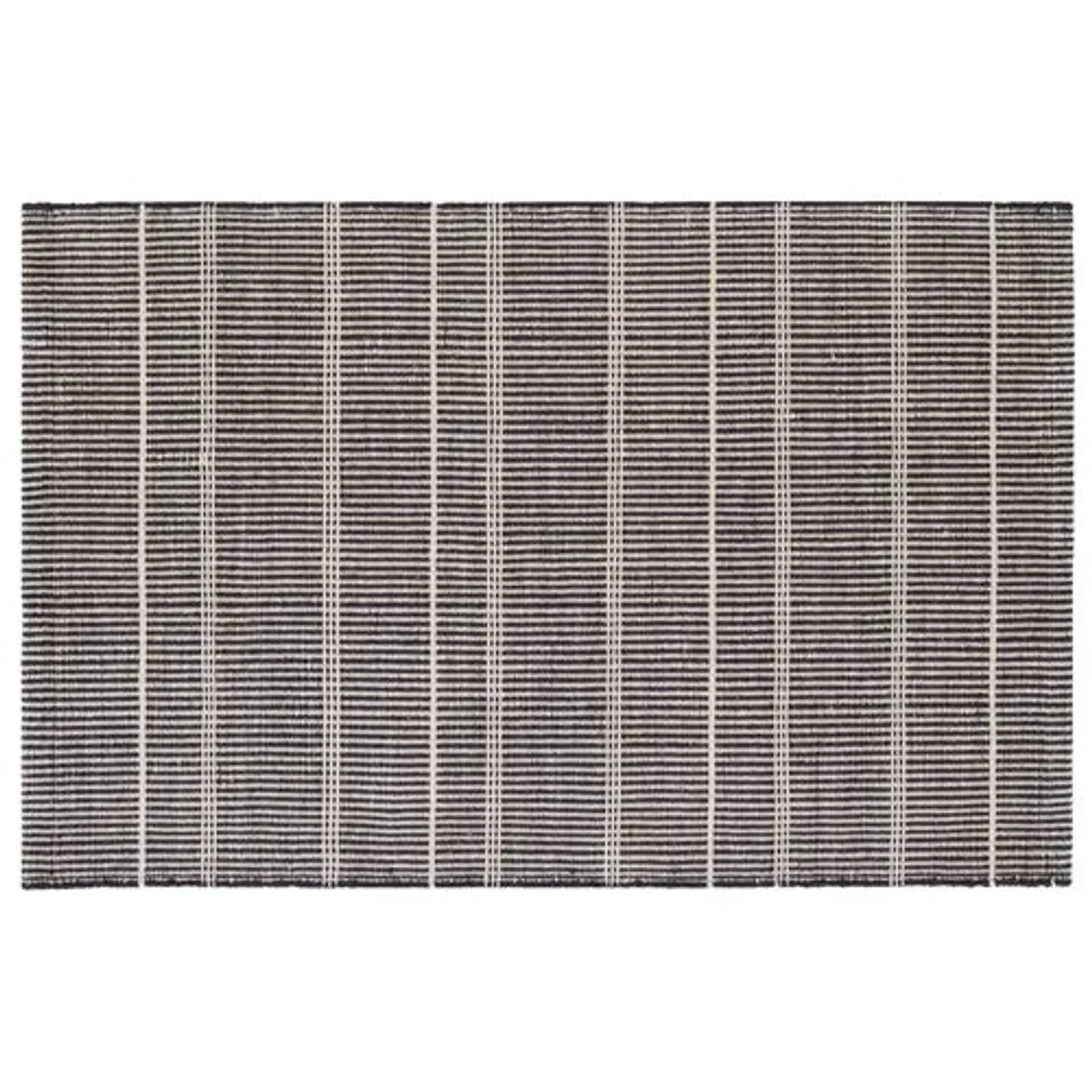 Dash & Albert - Samson Indoor/Outdoor Rug - Black - Black