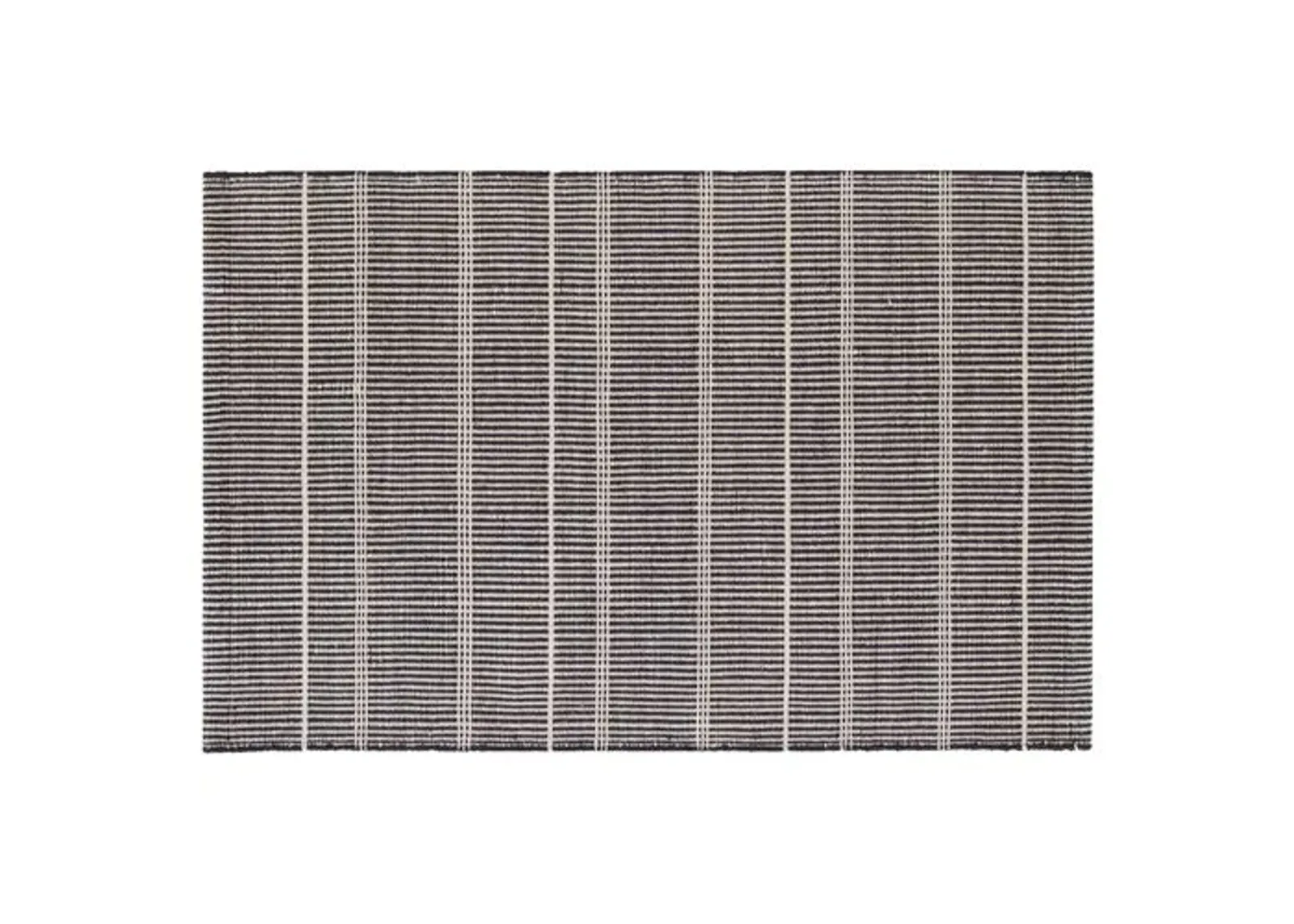 Dash & Albert - Samson Indoor/Outdoor Rug - Black - Black