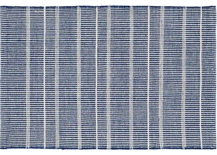 Dash & Albert - Samson Indoor/Outdoor Rug - Blue - Blue