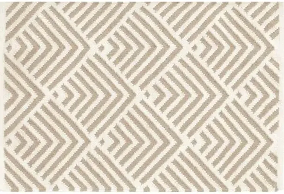 Dash & Albert - Cleo Indoor/Outdoor Rug - Gray - Gray