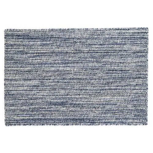 Dash & Albert - Bella Handwoven Rug - Blue - Blue