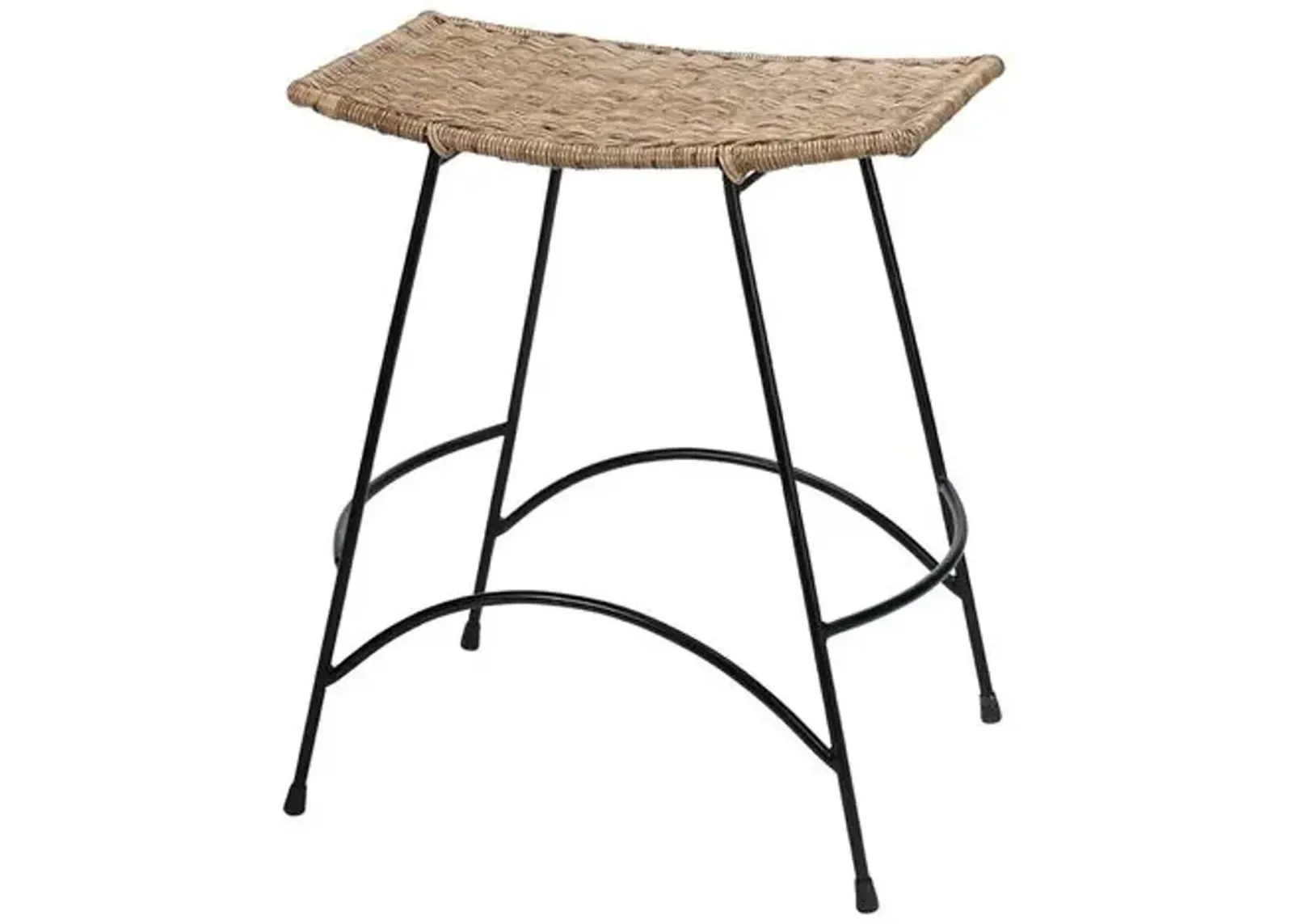 Wing Counter Stool - Natural - Jamie Young Co.