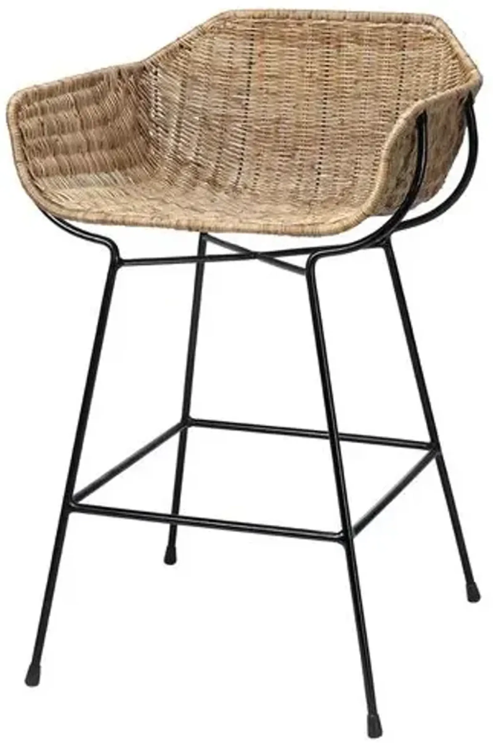 Nusa Counter Stool - Natural - Jamie Young Co.