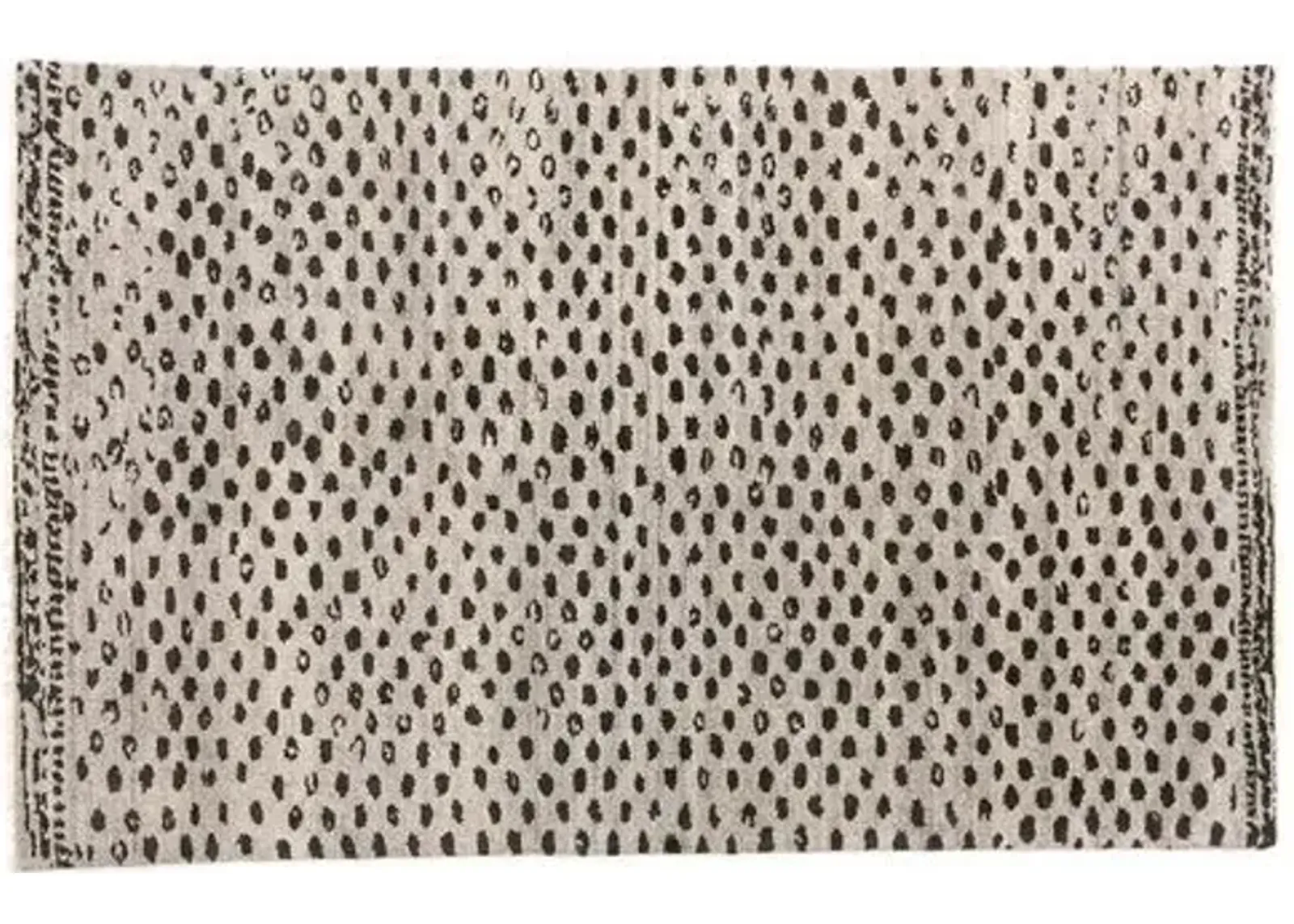 Hugo Hand-Knotted Rug - DASH & ALBERT - Gray - Gray