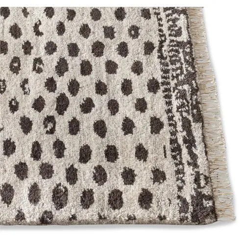 Hugo Hand-Knotted Rug - DASH & ALBERT - Gray - Gray